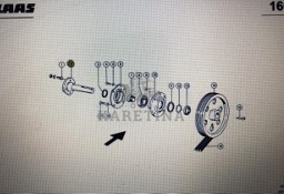 Wałek kołnierza Claas Mega 370-340 Nr kat. 000 661 246 0 Nr kat. 000 661 246 0