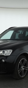 BMW X3 II (F25) , Salon Polska, Serwis ASO, 190 KM, Automat, Skóra, Navi,-3