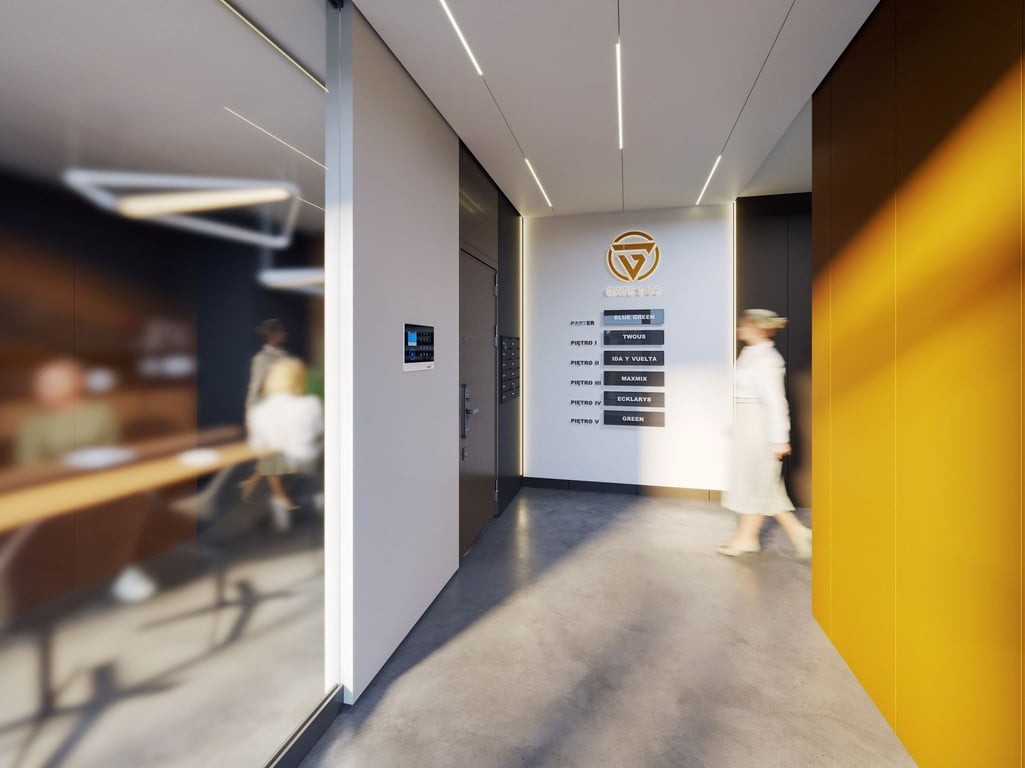 LOKALE BIUROWE BLISKO LOTNISKA_4 PIĘTRO_71 m² – pohled 5