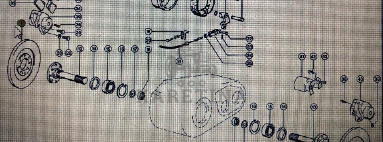CLAAS 00 0750 052 1/Claas tarcza hamulcowa/Claas Lexion 580 630-620 750-740 465 570-1