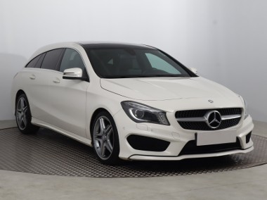 Mercedes-Benz Klasa CLA , Automat, Skóra, Navi, Xenon, Bi-Xenon, Klima, Tempomat,-1