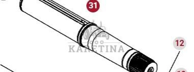 Valtra S274 S294 S324 S394 Fendt S927 S930 S933 S939 Wał Tylnej Osi 934152151146 934152152146-1