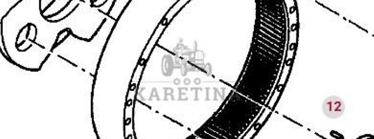 Fendt 816 818 822 824 Vario Koło Zębate Koronowe 824101150031-1