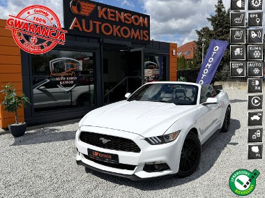 Ford Mustang VI Skórzana tapicerka, Podgrzewane wentylowane fotele, LED, Kamera cofa-1