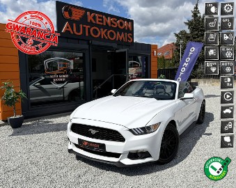 Ford Mustang VI Skórzana tapicerka, Podgrzewane wentylowane fotele, LED, Kamera cofa