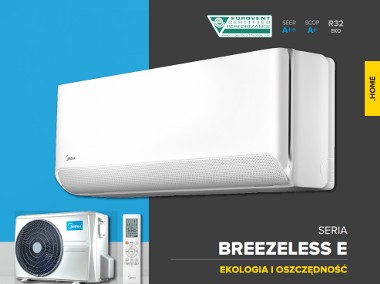 Klimatyzator ścienny Midea BREEZELESS E -1