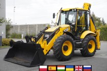Koparko-ładowarka JCB 4CX PRO / joysticki / 3 szt