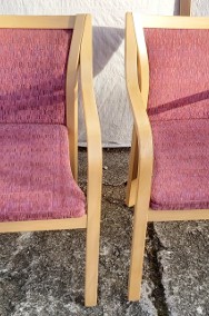 Krzesła  drewniane  bukowe  tapicerowane  -2