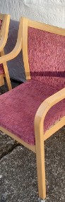 Krzesła  drewniane  bukowe  tapicerowane  -3