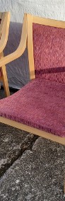 Krzesła  drewniane  bukowe  tapicerowane  -4