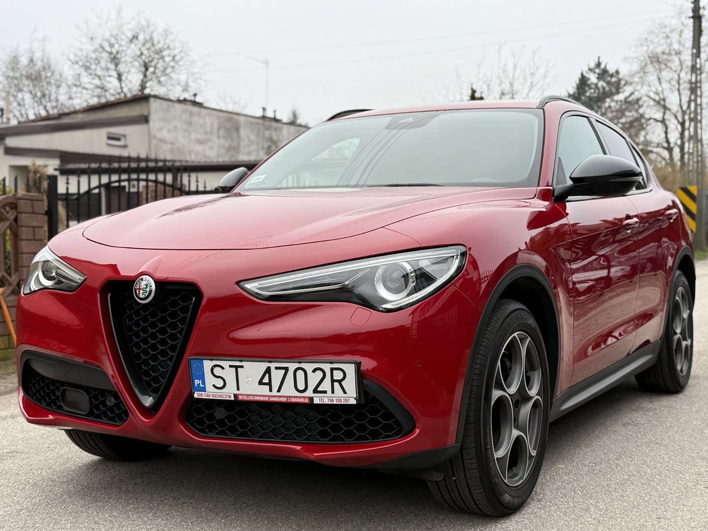 Alfa Romeo Stelvio 1WŁ ASO Salon PL FV23% 280KM Q4 ACC Martwe Pole Carplay