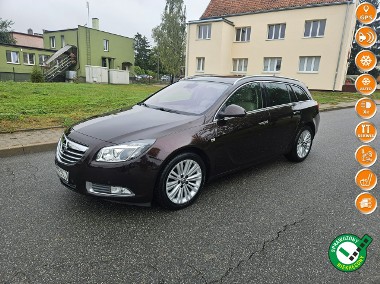 Opel Insignia I Opłacona Zadbana Serwisowana Bogato Wyposażona +Koła Zimowe 1 WŁ-1