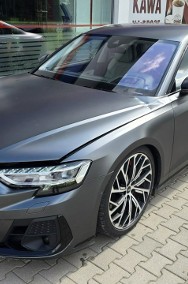 Audi S8 IV (D5) Audi S8 Szary Mat PL Salon F vat Pali Jeździ-2