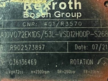 Rexroth AL A10V O 72EK1DS/53L-VSD12H00P -S2687 (R902573897, 401/R3570) pompa-2