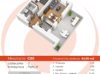 Nowe mieszkanie Wrocław Krzyki, ul. Gwiaździsta-1