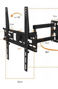 Uchwyt wieszak do telewizora ścienny do LCD 23-55" z regulacją Kielce-2