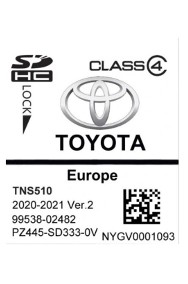 Mapa do nawigacji TNS 510 Toyota Avensis Auris Aygo Corolla Hiluxe Land Cruiser-3