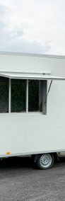 Przyczepa gastronomiczna z wyposażeniem 3.5 m meble prąd biznes food truck-3