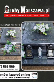 Sprzątanie grobu po pogrzebie Warszawa i okolice-2