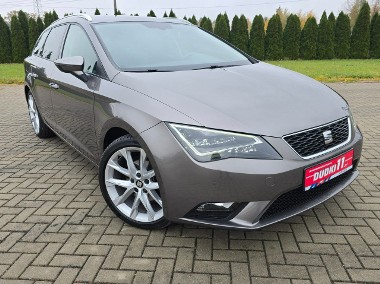 SEAT Leon III 1,6TDI Full Led.Navigacja.Alcantara.Tempomat.SERWIS!-1