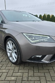 SEAT Leon III 1,6TDI Full Led.Navigacja.Alcantara.Tempomat.SERWIS!-2