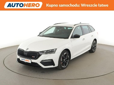 Skoda Octavia IV RS 245KM PHEV virtual ACC navi grzane fotele kamera climatronic LED-1