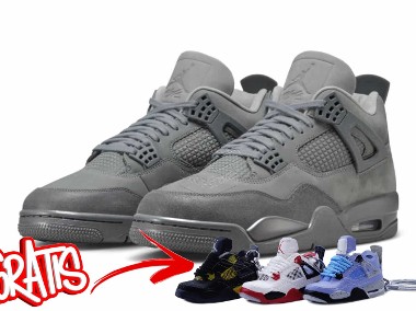 Nike AIR JORDAN 4 Wet Cement / FQ7928–001-1