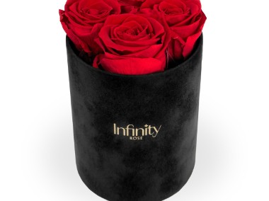 Czerwone wieczne róże w pudełku na prezent flowerbox Infinity Rose Dzień Kobiet-1