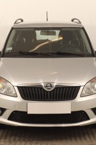 Skoda Fabia II , Salon Polska, Klimatronic, Tempomat, Parktronic,-2