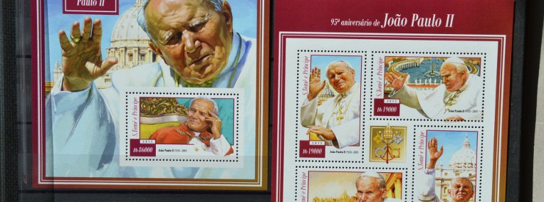 Papież Jan Paweł II Wyspy Św. Tomasza XIX ** Wg Ks Chrostowskiego 327-1