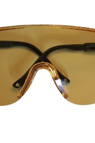 Okulary ochronne przeciwodpryskowe Panoramiczne - Żółte -2
