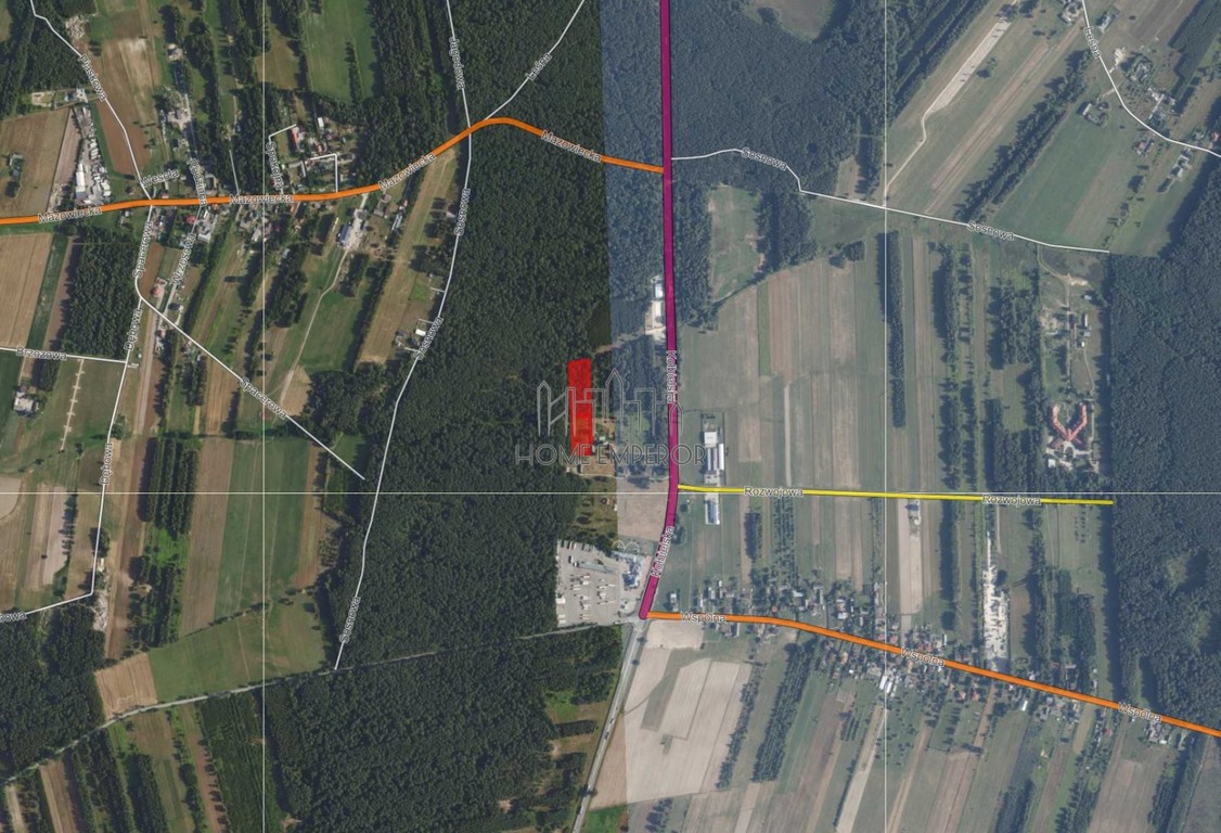 Działka na sprzedaż, 7900 m², Mińsk Mazowiecki Grębiszew - Widok 5