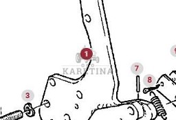 Fendt Favorit 514 Wspornik Stabilizatora CZĘŚCI H514870040020 H514870040030