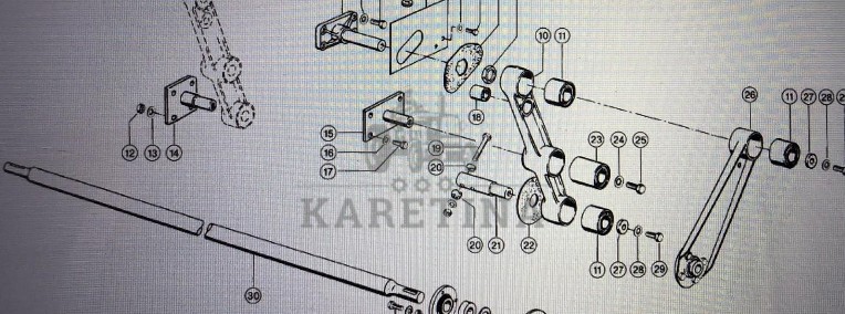 Piasta Mimośrodowa Nr kat. części lewa 000 600 791 0 Nr kat. części lewa 000 600 791 0-1