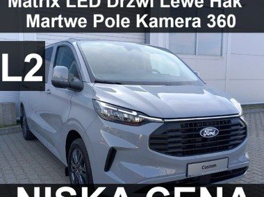 Ford Transit Custom Limited 150KM L2 Drzwi Lewe Matrix Led Super Cena !! 2194 zł-1