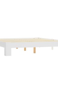 vidaXL Rama łóżka, biała, lite drewno sosnowe, 160 x 200 cm 283296-2