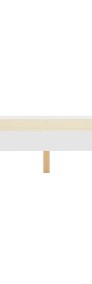 vidaXL Rama łóżka, biała, lite drewno sosnowe, 160 x 200 cm 283296-3