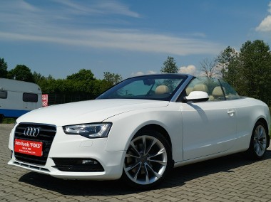 Audi A5 II CABRIO 2,0 TFSI 224 KM AUTOMAT QUATTRO SKÓRA KSENON-1