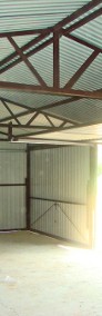 Garaż blaszany dwuspadowy 12x5m blacha w kolorze RAL mocna konstrukcja-3