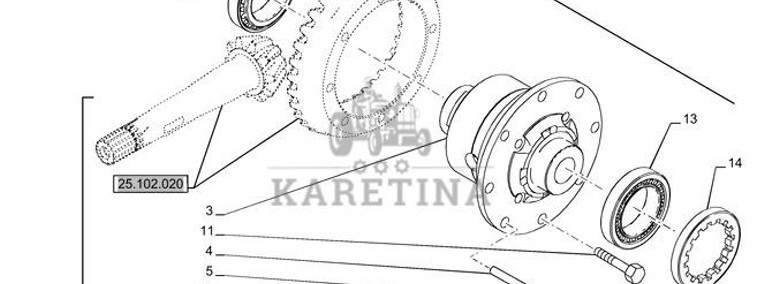 New Holland T6070 Obudowa 87342770-1