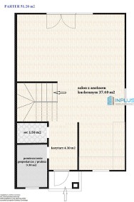 Bliźniak - 101 m2, 4 pokoje, duży ogród-2