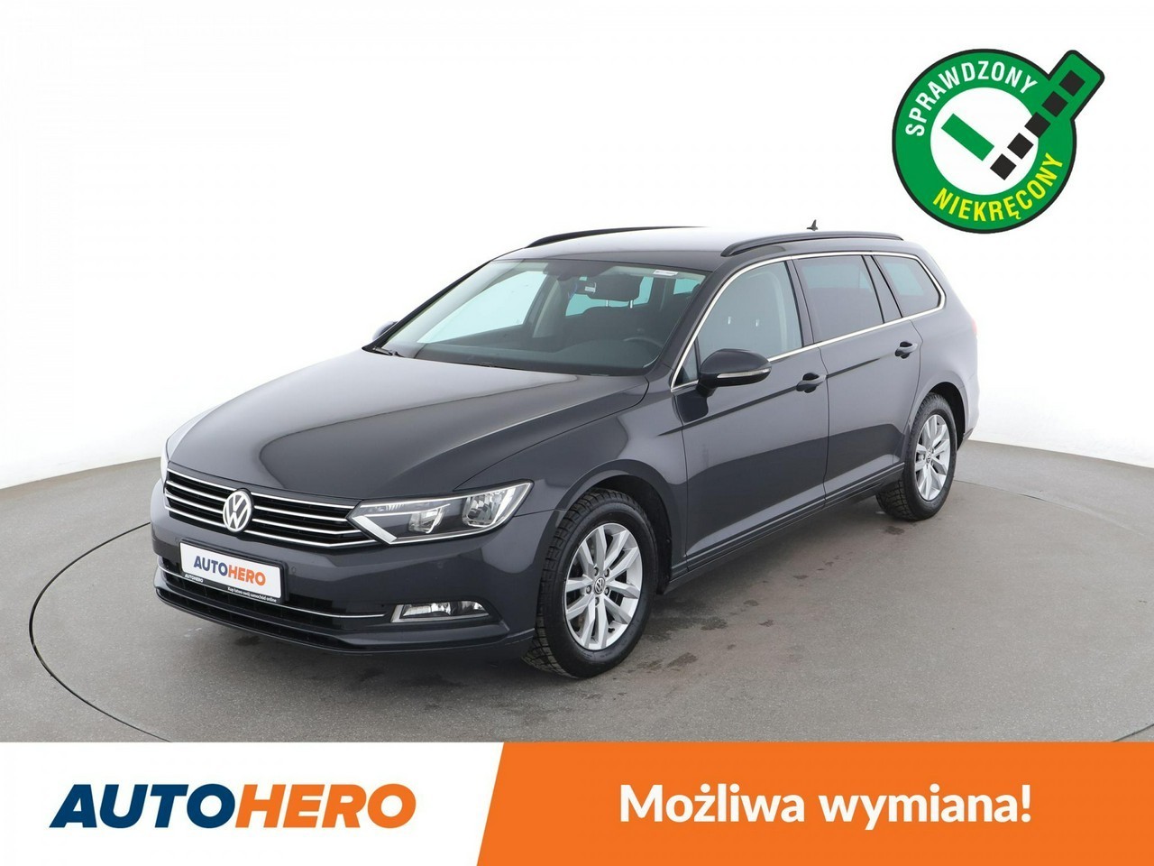 Volkswagen Passat B8 klima auto (3 sterfy), navi, grzane fotele, czujniki parkowania