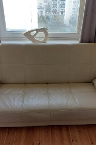 Skórzana sofa +/-fotel (sķóra naturalna) w bardzo dobrym staniezo f-2