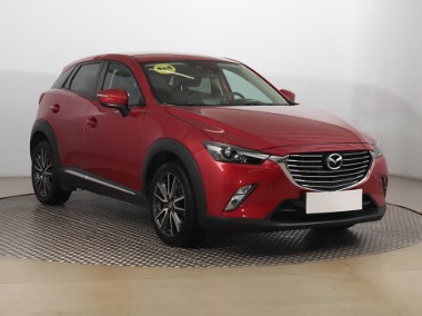 Mazda CX-3 , Salon Polska, Automat, Skóra, Klimatronic, Tempomat,-1