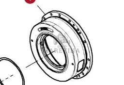 Fendt Vario 1038 1042 1046 1050 GEN 3 Pokrywa Łożyska Przedniej Osi F530300190010