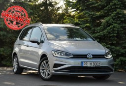 Volkswagen Golf Sportsvan I 1.6TDI(115KM)*Xenon*Led*Duża Navi*Welur*Reling*2xParktr*I Wł*Alu16"A