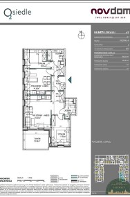 Mieszkanie deweloperskie | Osiedle O2 | Płońsk | Numer 47 | Metraż: 76,93 m2-2