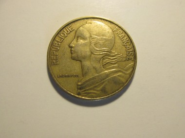 Moneta francuska 20 centimes 1983-2