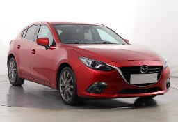 Mazda 3 III , Salon Polska, Skóra, Navi, Xenon, Bi-Xenon, Klimatronic,