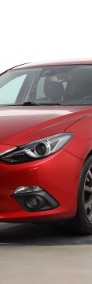 Mazda 3 III , Salon Polska, Skóra, Navi, Xenon, Bi-Xenon, Klimatronic,-3